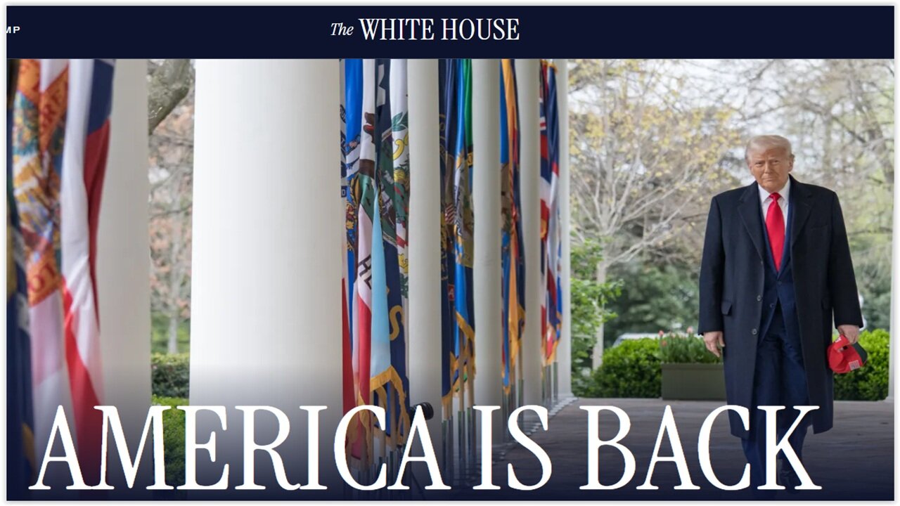 WH Streams: President Trump Major Announcements