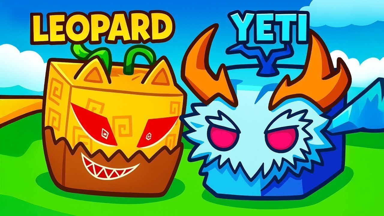 YETI VS LEOPARD In Blox Fruits.. Which is BETTER?