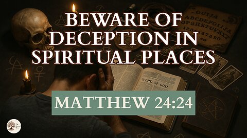 Beware of Deception in Spiritual Places Matthew 24:24