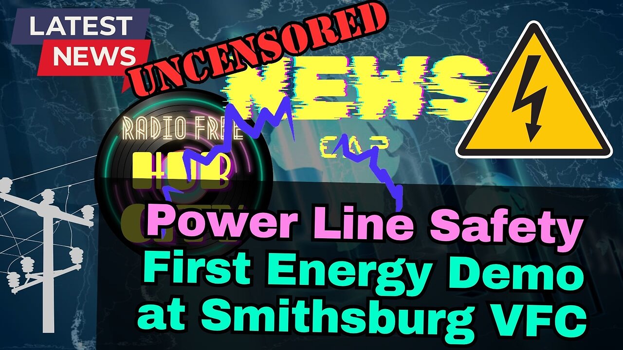 Power Line Safety Demonstration at Smithsburg Volunteer Fire Company