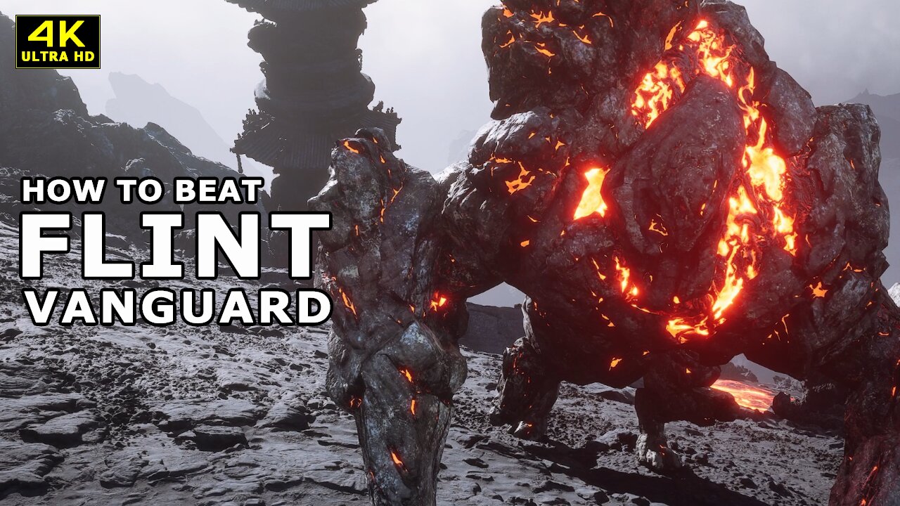 BLACK MYTH WUKONG - HOW TO BEAT FLINT VANGUARD | BOSS FIGHT