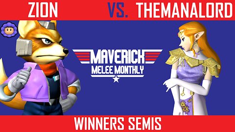 Zion (Fox, ICs) vs. TheManaLord (Zelda) - Winners Semis | The Maverick Melee Monthly