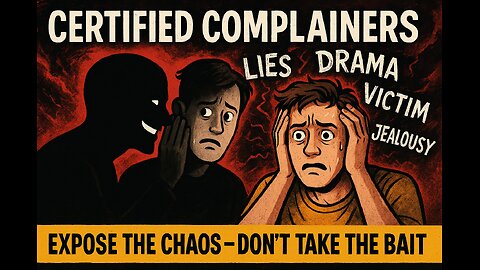 🎬 “Certified Complainers: Masters of Chaos & Victimhood