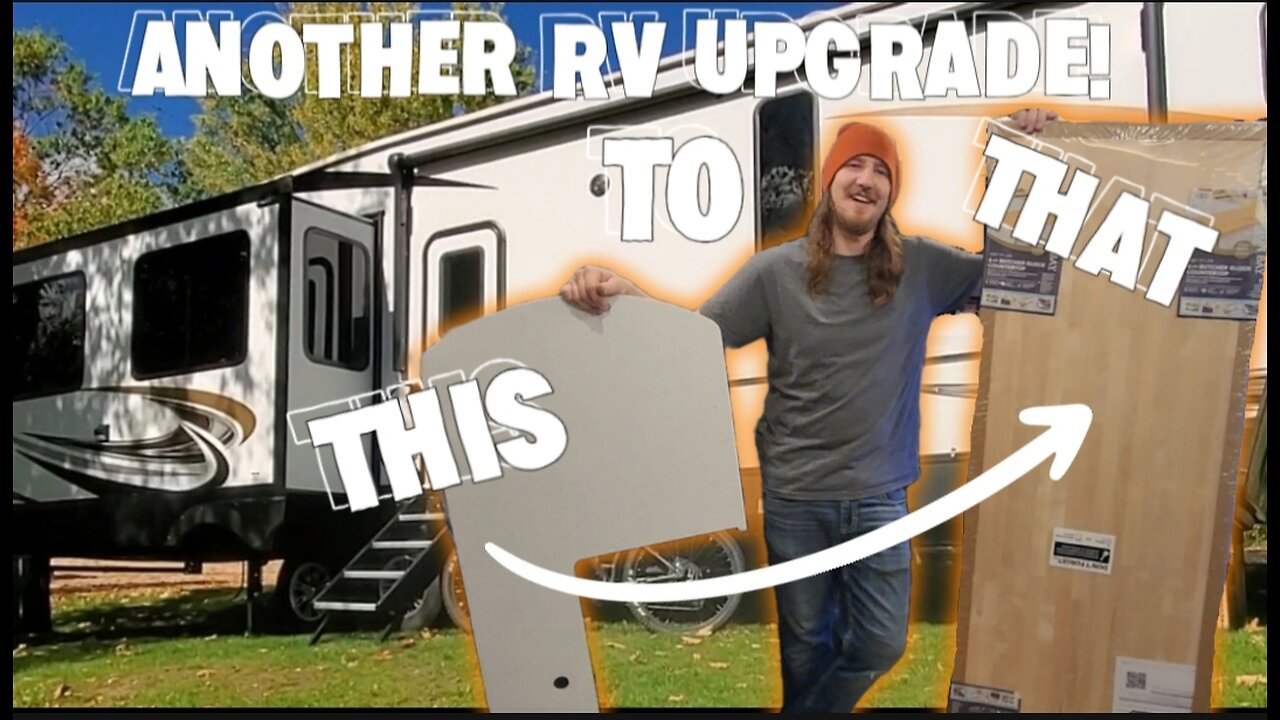 We did a RV Renovation! New RV Counter, RV Life | Full-Time RV Family