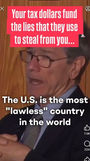 Your tax dollars fund the lies that they use to steal from you❗💯💀