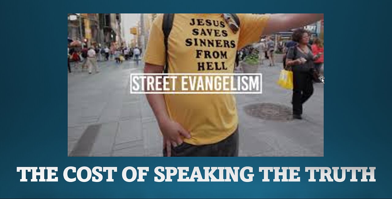 THE COST OF SPEAKING THE TRUTH: HOW THE CHURCH IS CALLED TO SPEAK THE TRUTH FOR JESUS