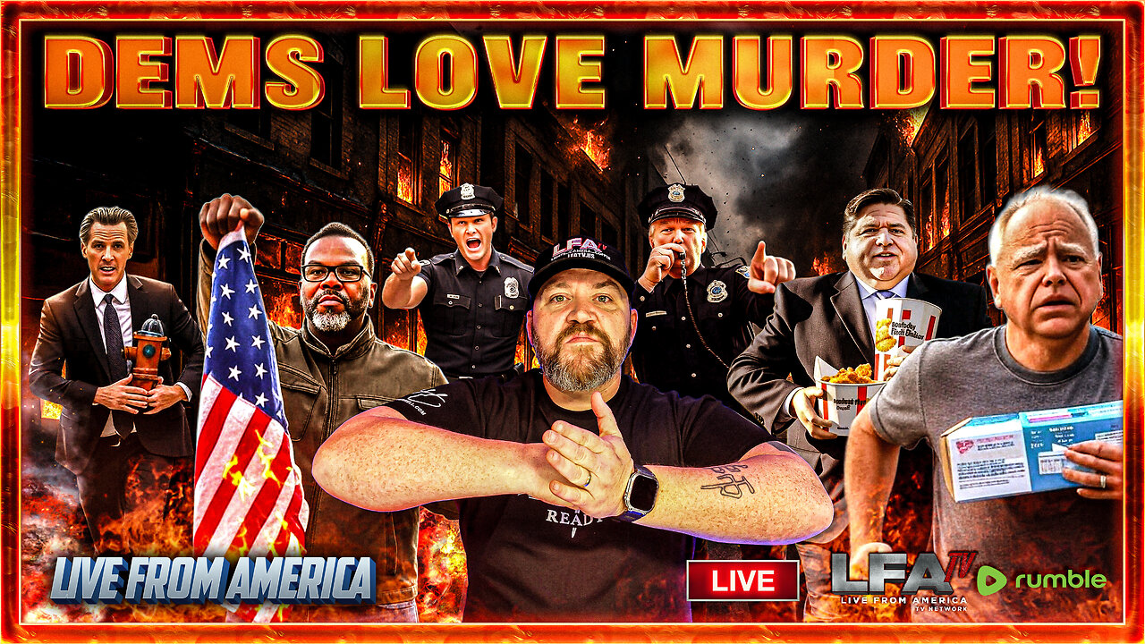 DEMS LOVE MURDER! | LIVE FROM AMERICA 9.3.25 11AM