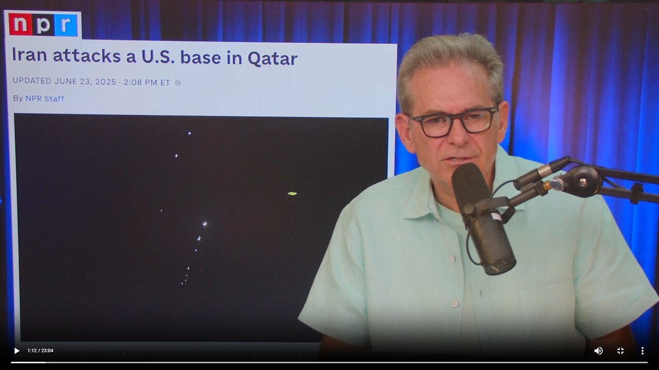 US base in Qatar targeted by Iran▮The Jimmy Dore Show