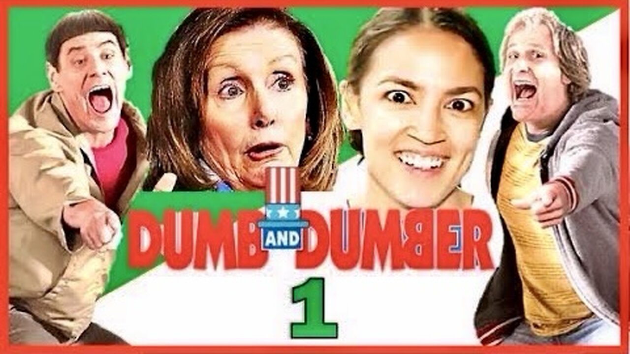 PELOSI & AOC are Dumb & Dumber as current Leaders in today’s DEMOCRAT Party 🤓