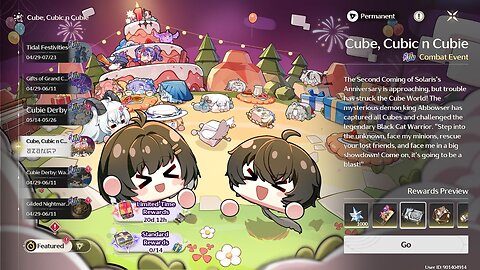 Cube, Cubic n Cubie Event - Wuthering Waves - Version 2.3