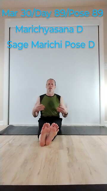 Marichyasana D / Sage Marichi Pose D