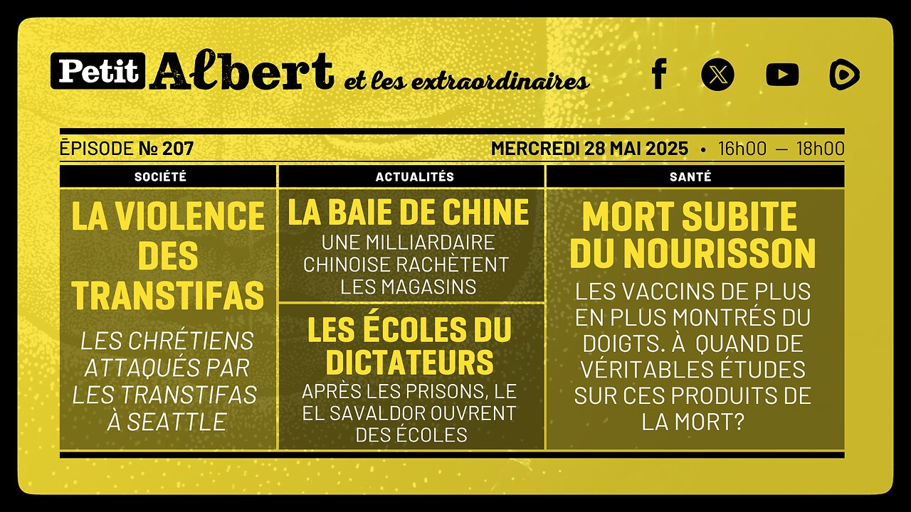 Petit Albert et les extraordinaires Épisode #207