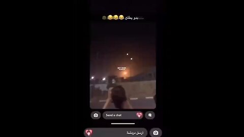 Karma - Palestinian happy to see Iranian missiles at Israel.