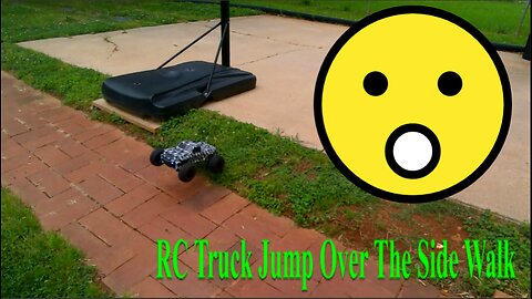 RC Truck First Time In The Back Yard Part 3