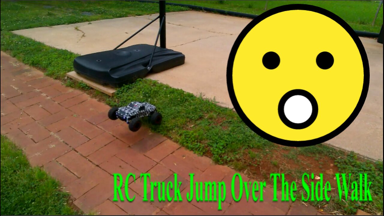 RC Truck First Time In The Back Yard Part 3