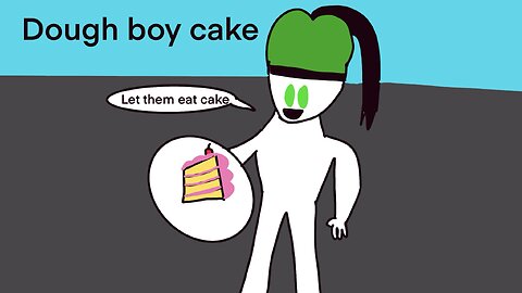 Dough boy cake