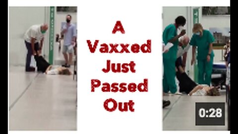 "Vaccinated Individual Loses Consciousness"