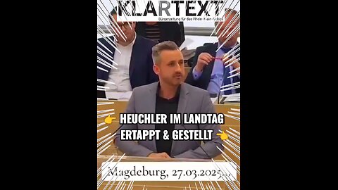 Heuchler im Landtag ertappt