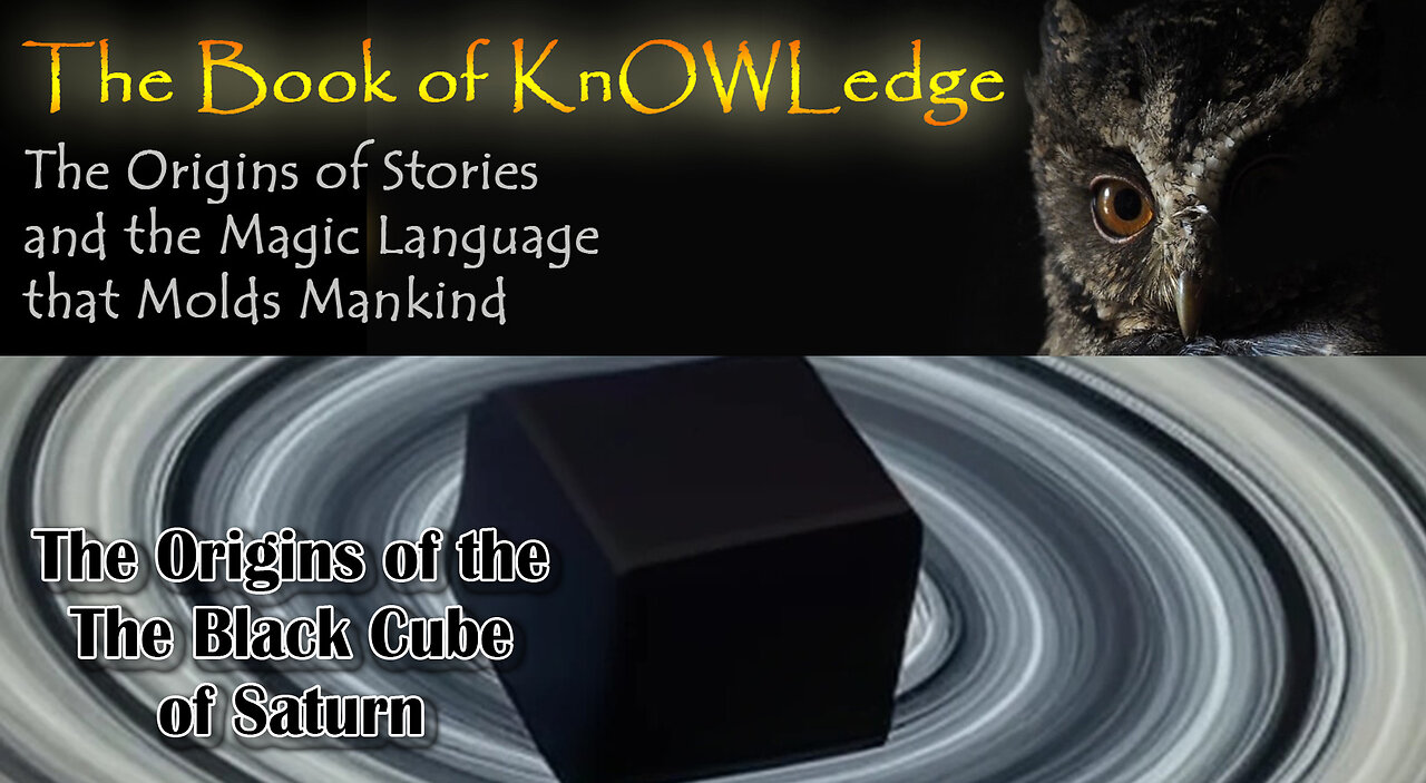 The Origins of the Black Cube of Saturn