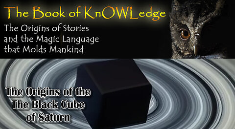 The Origins of the Black Cube of Saturn