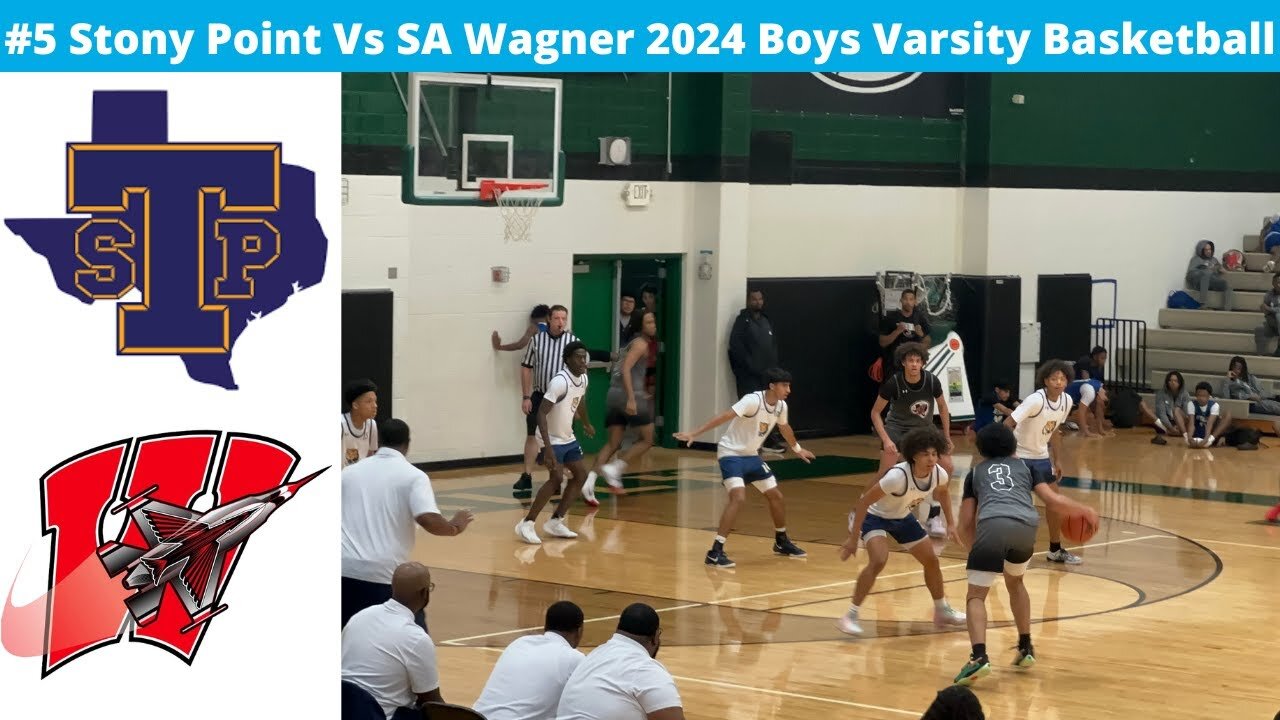 Stony Point Vs SA Wagner 2024 Boys Varsity Basketball (Scrimmage)