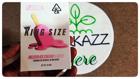 MELTED ICE CREAM GOT ME MELTED 🍦 | FLAVORZ DISPOSABLE REVIEW