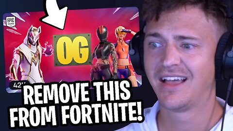 Ninja Explains Why Fortnite OG Should Be Removed
