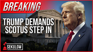 BREAKING: Trump Demands SCOTUS Step In