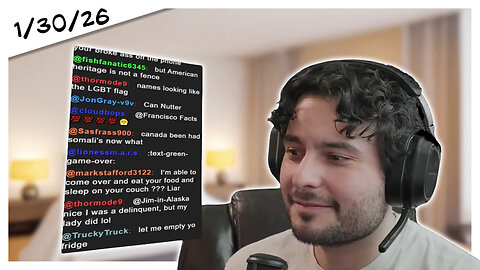 Obama V Trump Deportations? American Needs Immigrants?; EPSTEIN? 😱 | Friday ChillStream 1/30/26