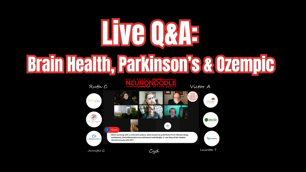 🎙️ Live Q&A: Brain Health, Parkinson’s & Ozempic | NeuroNoodle Neurofeedback Podcast