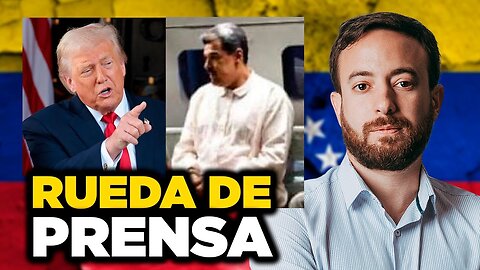 🚨RUEDA de PRENSA de TRUMP tras CAPTURA de MADURO | Agustín Laje