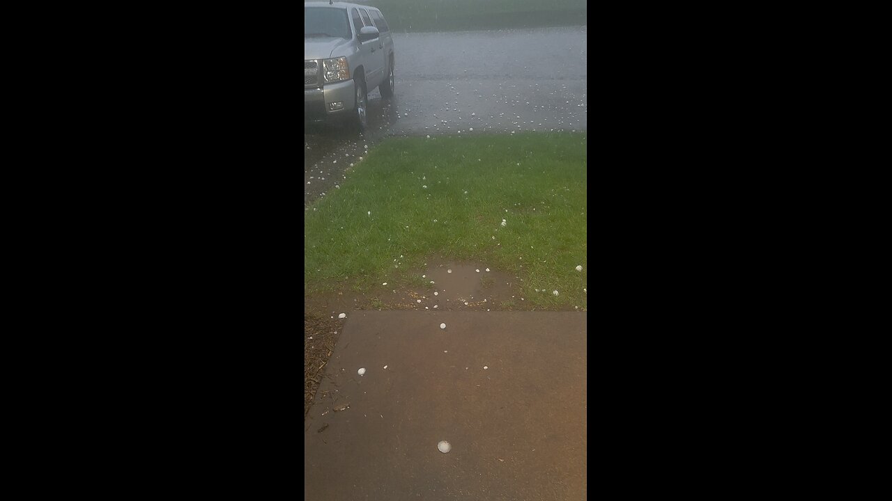 Holy Hail So this happened.