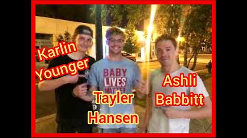 Male Karlin Younger, AI Created Tayler Hansen & Male Ashli Babbitt