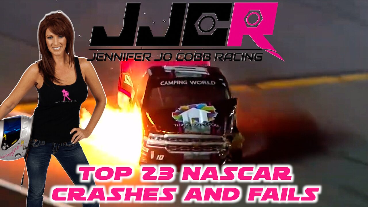 TOP 23 Jennifer Jo Cobb NASCAR Crashes & Fails‼️Compilation (4K)