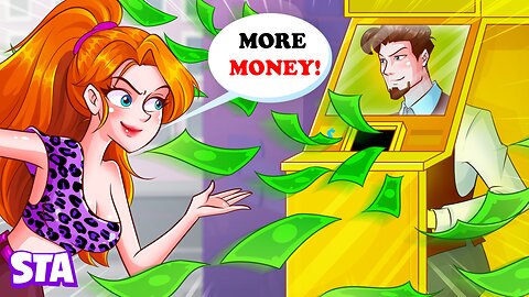 My Trillionaire Husband Is A Real Life ATM | Storytales Animated