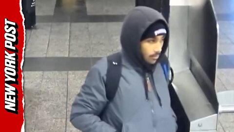 Police release footage of suspect who set homeless man on fire on a Manhattan subway