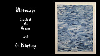 This Abstract Ocean Painting Will Calm Your Mind Instantly