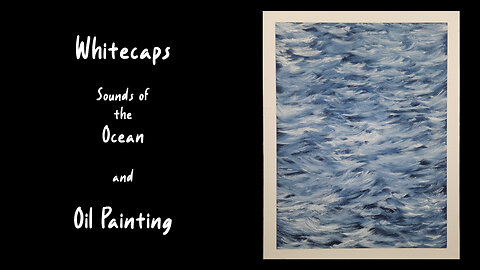 This Abstract Ocean Painting Will Calm Your Mind Instantly
