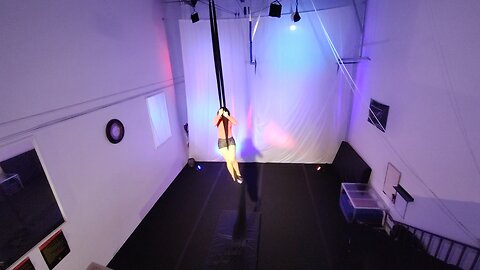 Burn - Spring 2025 aerial silks act creation