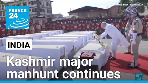 India ramps up security in Kashmir as manhunt continues