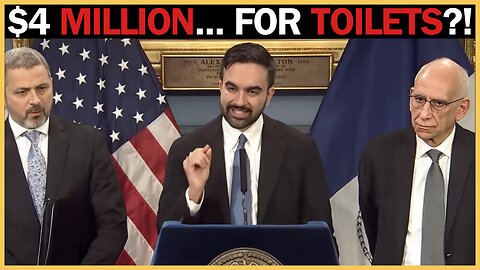 Mamdani Admits Fiscal APOCALYPSE: Claims Worse Than 2008 Crash, But Will Focus on TOILETS?!