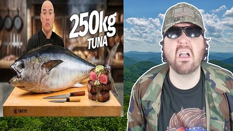 They Said Bluefin Tuna Is Better Than Steak (Guga Foods) - Reaction! (BBT)