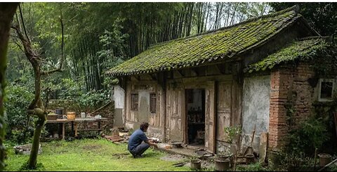 From Shame To Sanctuary : The Man Transformed a Dilapidated house into Stunning Home In The Mountain