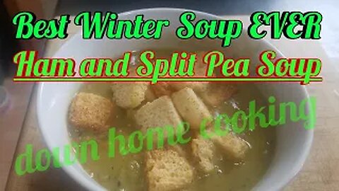 Ham and Split Pea Soup Recipe