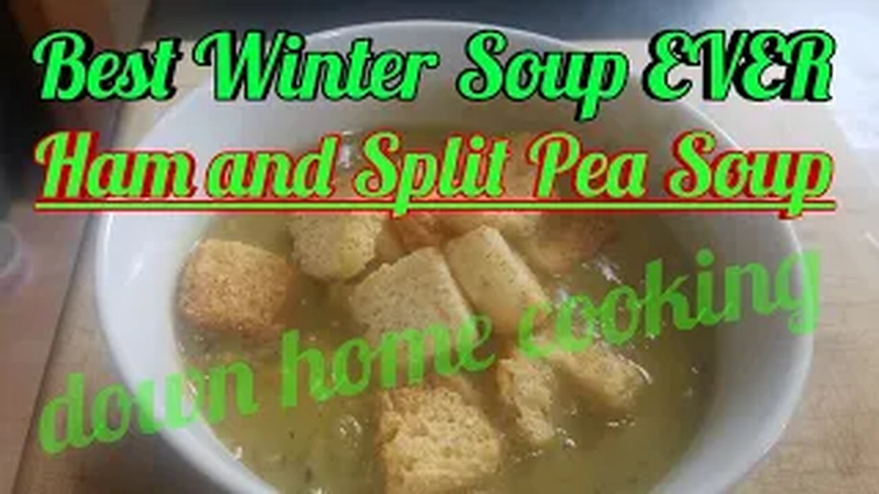 Ham and Split Pea Soup Recipe
