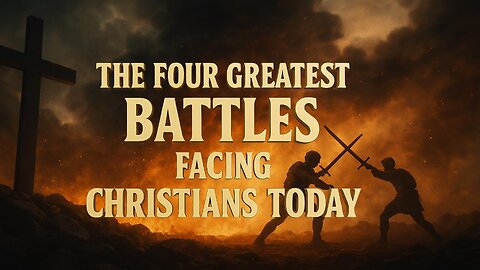 The Four Greatest Battles Facing Christians Today