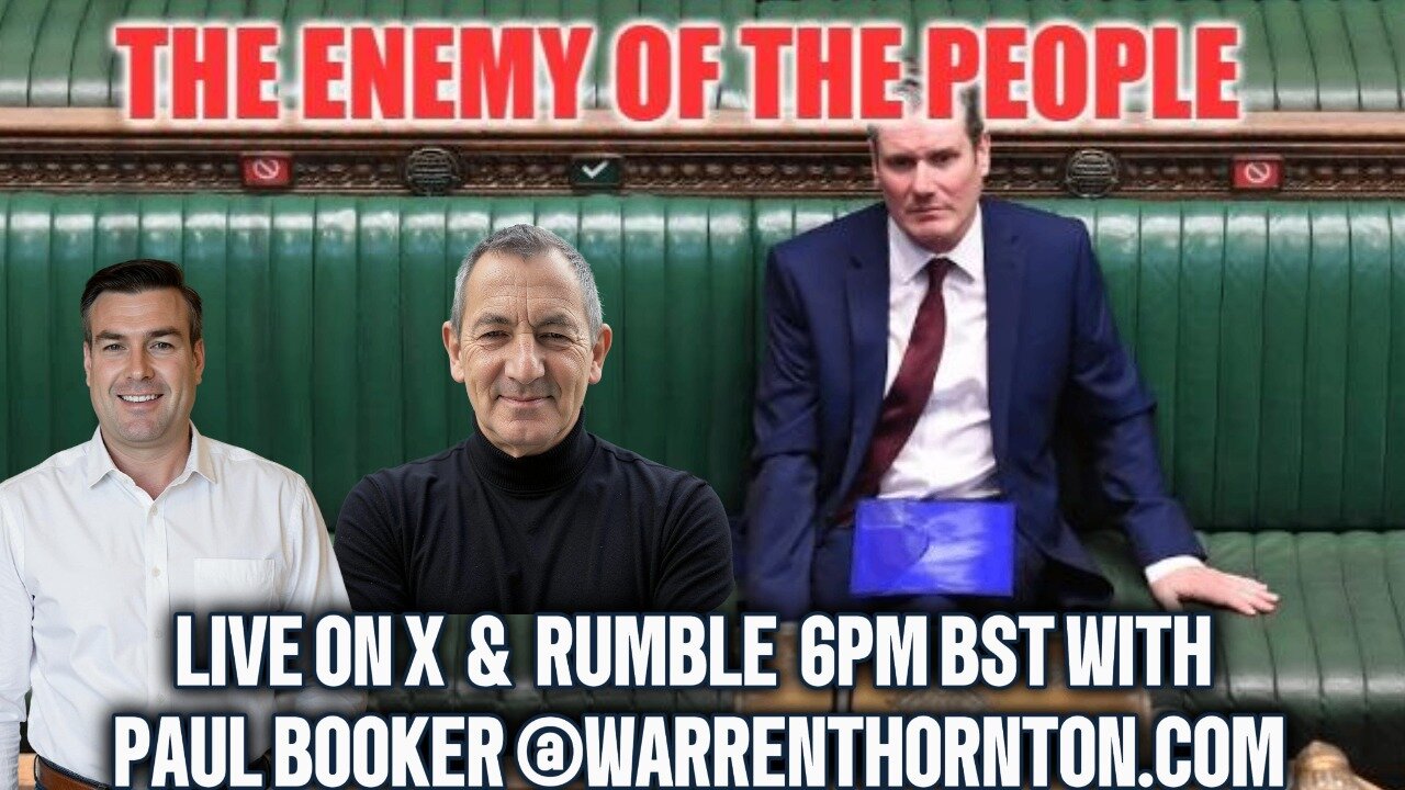 THE ENEMY OF THE PEOPLE WITH WARREN THORNTON & PAUL BROOKER