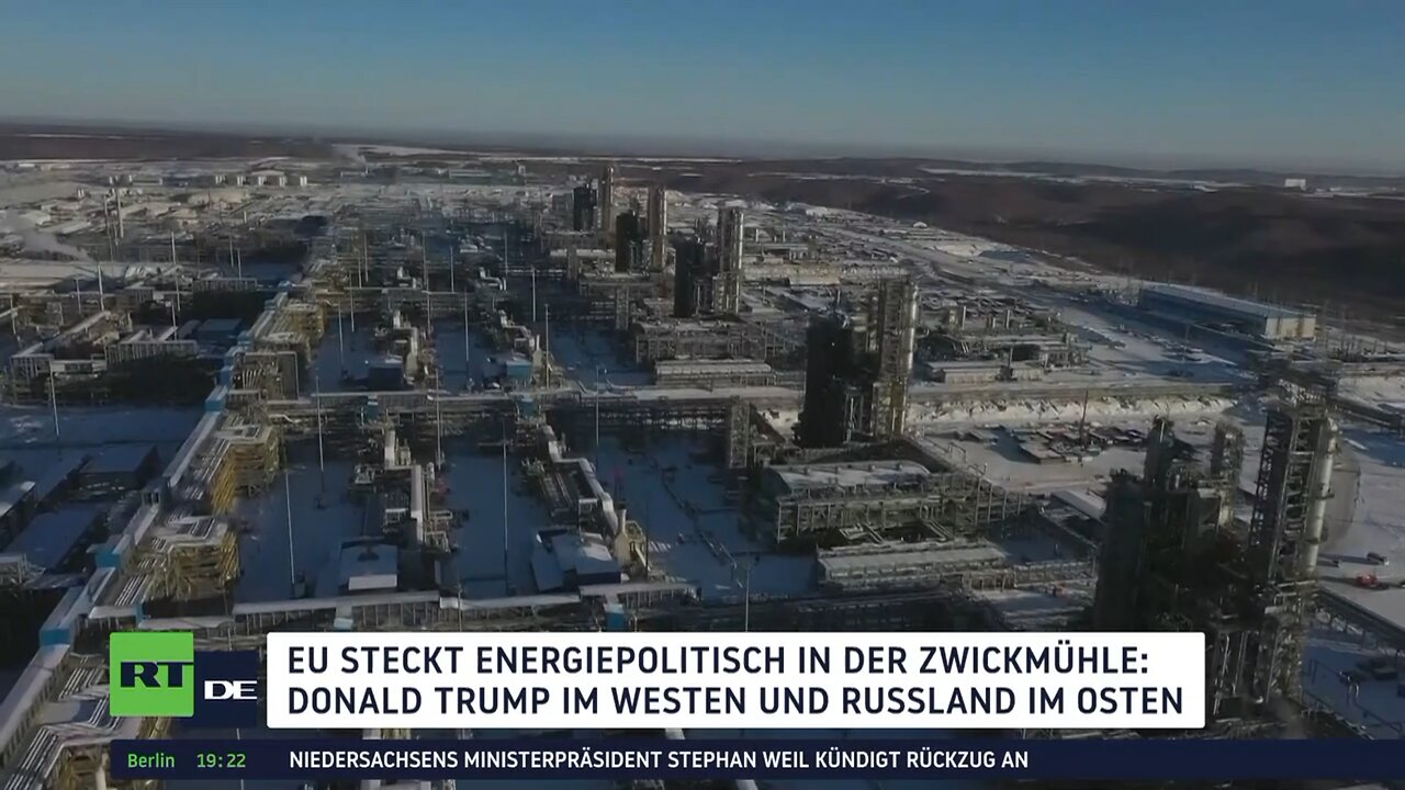 EU in der Zwickmühle: zu große Abhängigkeit von US-Gas