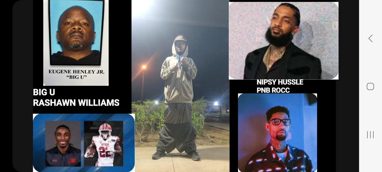 DA DOWN FALL OF BIG U LOS ANGELAS GANGSTA STORIES OF NIPSEY HUSSLE PNB ROCK RASHAWN WILLIAMS SAD💪🏾🔵