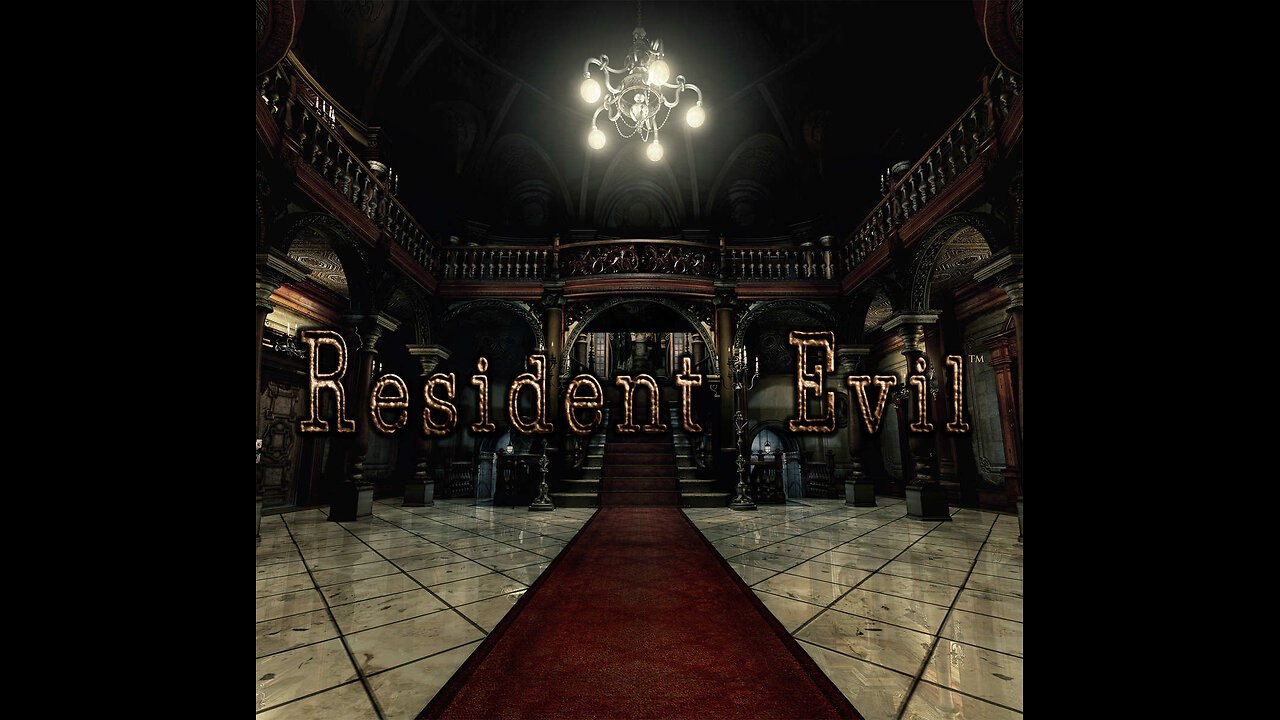 Playing Resident Evil. We enter the lab.